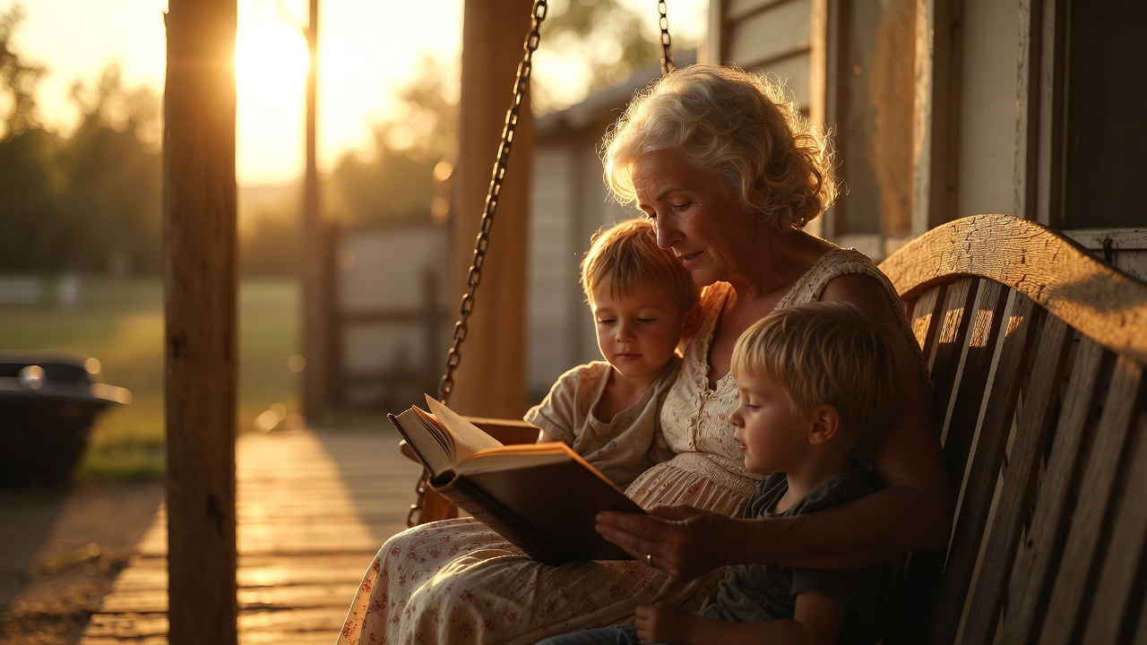 Family looking through old photo albums — writing a memoir for family vs public readers