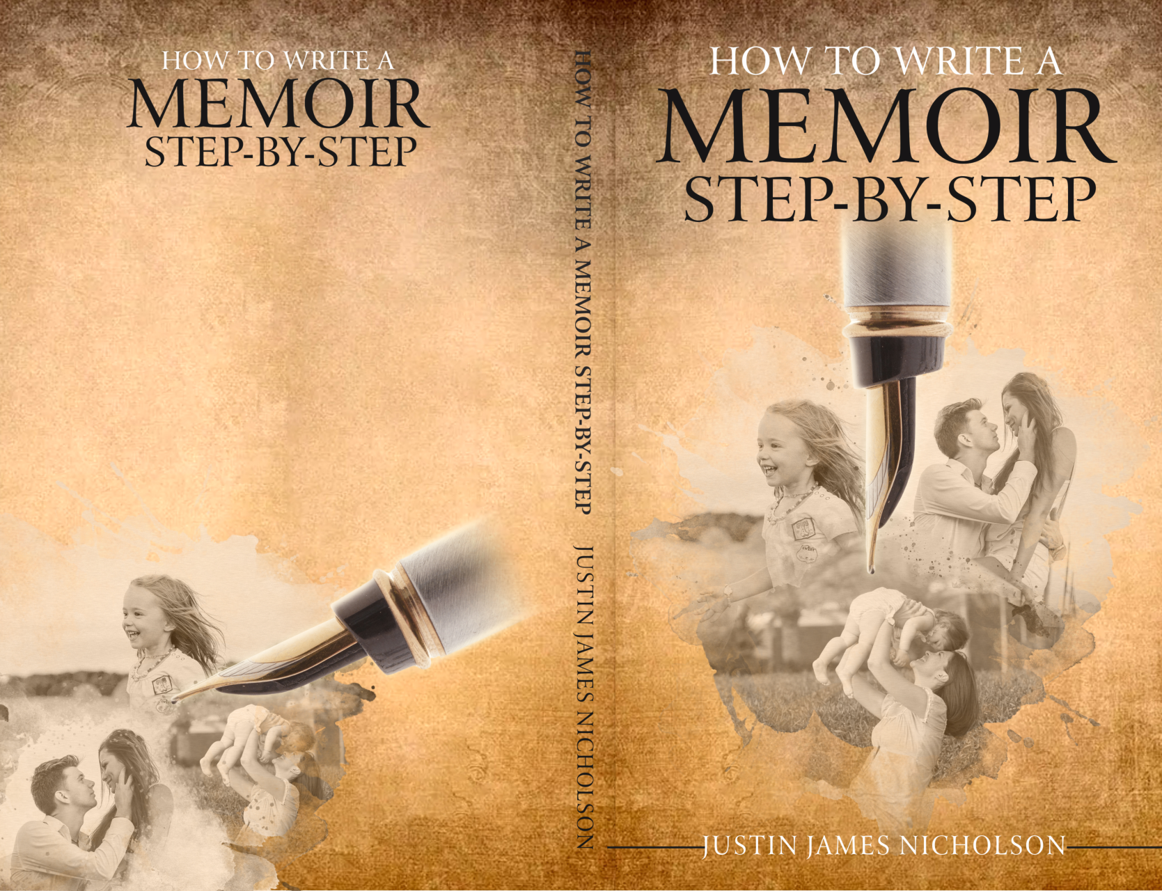 MemoirMaster book and workbook interior pages preview